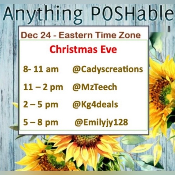 Other - 💜WEDNESDAY, 12/24, 5pm-8pm Eastern, I am going LIVE with a SHARE SHOW!💜